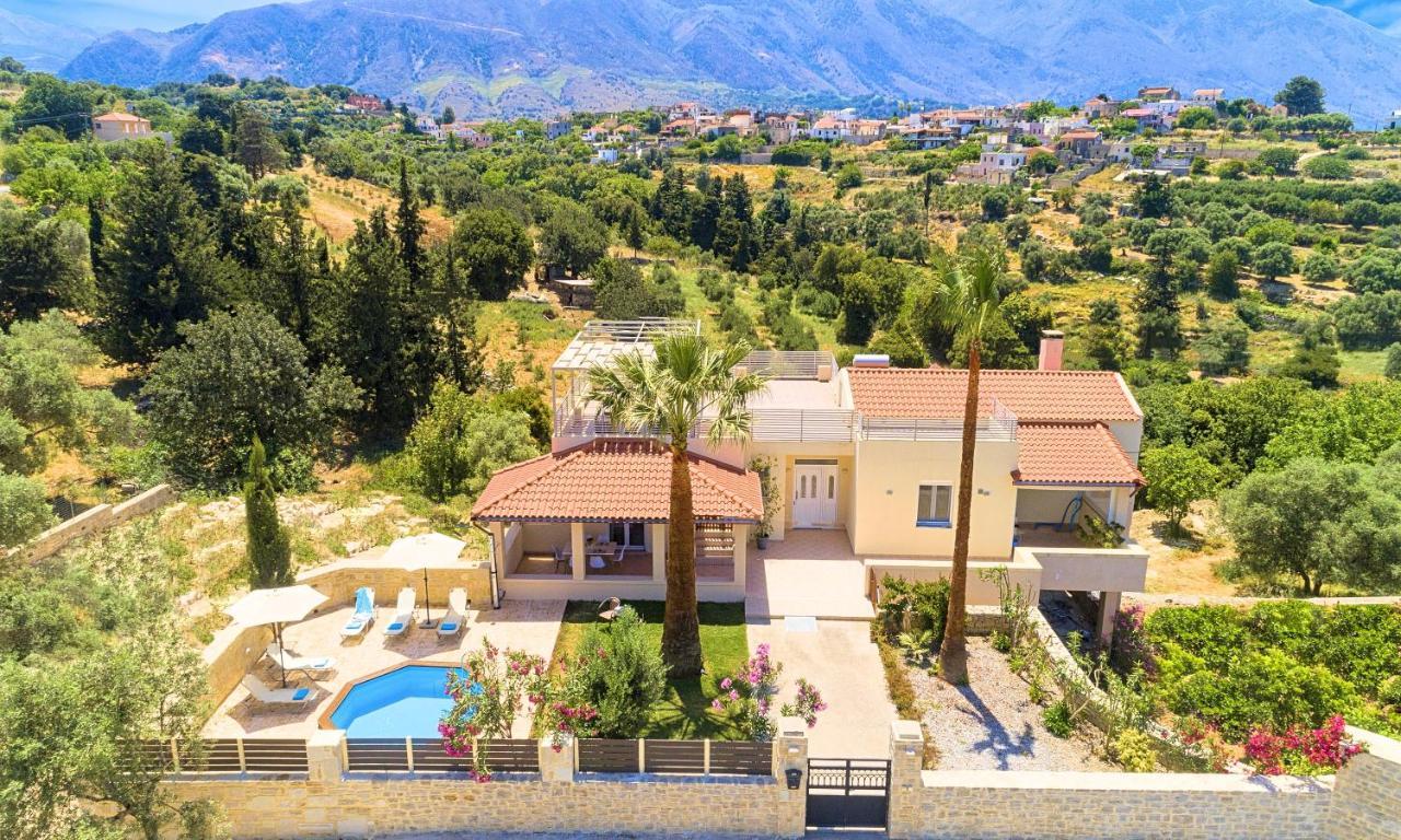 Villa Di Palma Heated Pool Koufi Extérieur photo