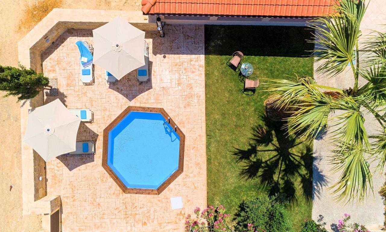 Villa Di Palma Heated Pool Koufi Extérieur photo