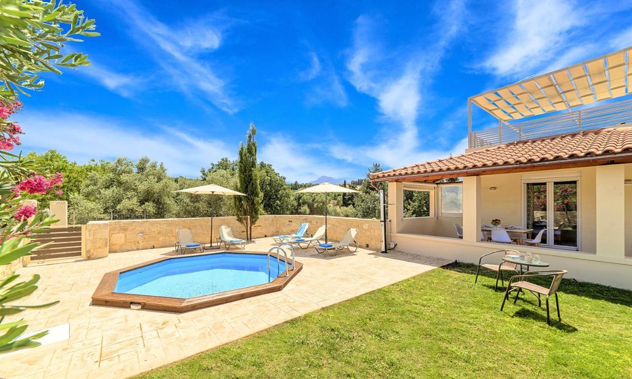 Villa Di Palma Heated Pool Koufi Extérieur photo