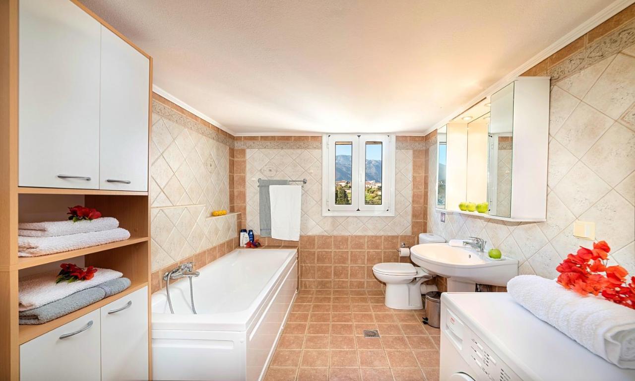 Villa Di Palma Heated Pool Koufi Extérieur photo