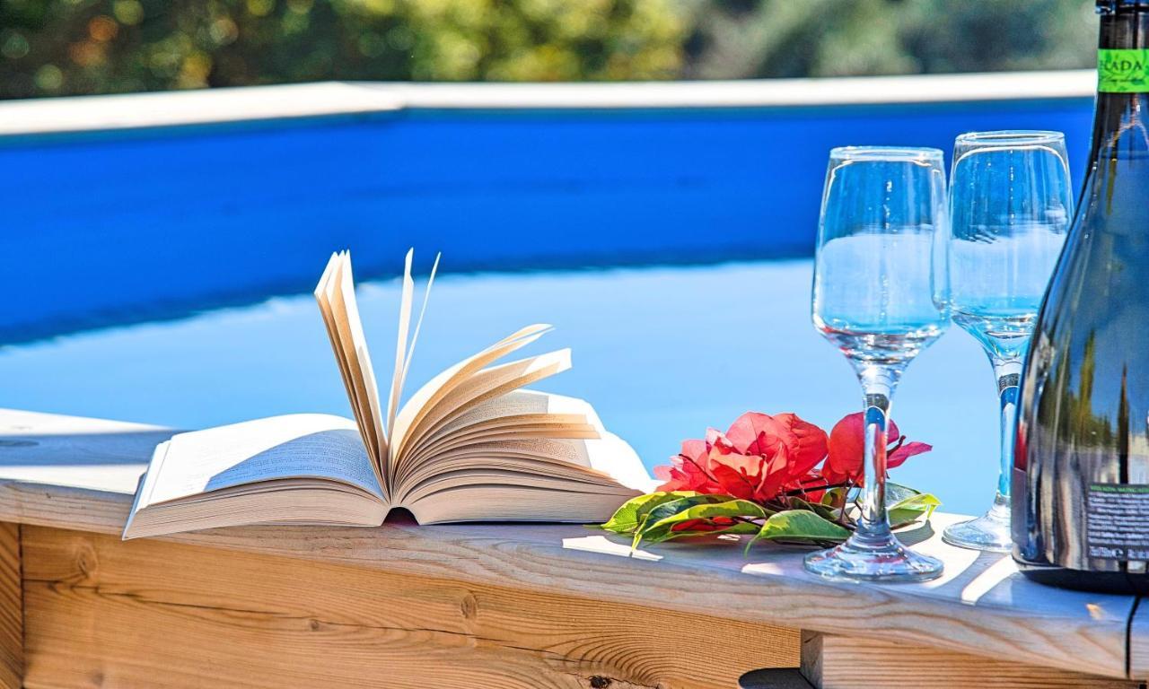 Villa Di Palma Heated Pool Koufi Extérieur photo